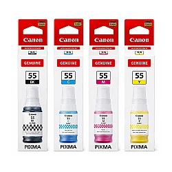 Canon GI-55 Orijinal 4lü Mürekkep Seti - Canon
