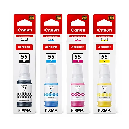 Canon GI-55 Orijinal 4lü Mürekkep Seti - 1