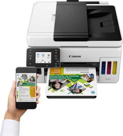 Canon Maxify GX6040 Çok Fonksiyonlu Renkli Tanklı Yazıcı - 9