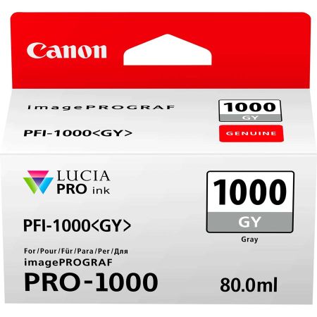 Canon PFI-1000GY/0552C001 Gri Orjinal Kartuş - 1