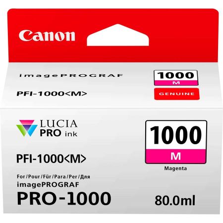 Canon PFI-1000M/0548C001 Kırmızı Orjinal Kartuş - 1