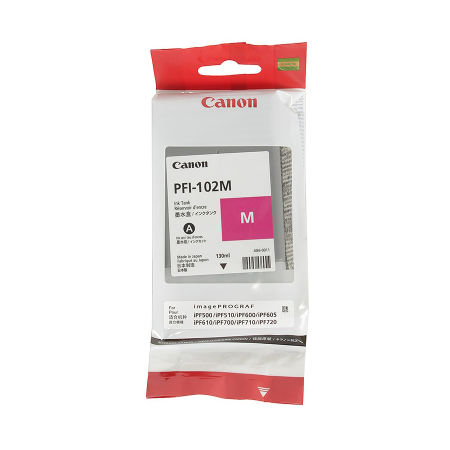 Canon PFI-102M/0897B001 Kırmızı Orjinal Kartuş - 1