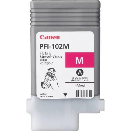 Canon PFI-102M/0897B001 Kırmızı Orjinal Kartuş - 2
