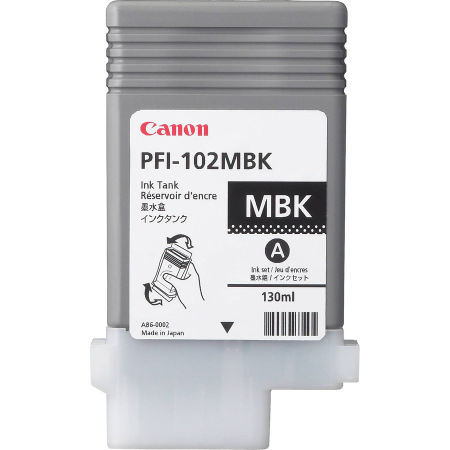 Canon PFI-102MBK/0894B001 Mat Siyah Orjinal Kartuş - 2