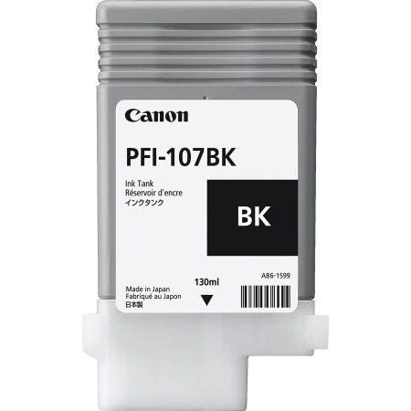 Canon PFI-107BK/6705B001 Siyah Orjinal Kartuş - 2