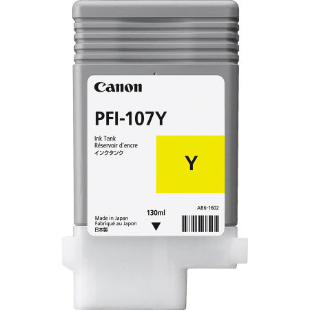 Canon PFI-107Y/6708B001 Sarı Orjinal Kartuş - 2