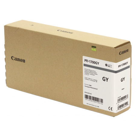 Canon PFI-1700GY/0781C001 Gri Orjinal Kartuş - 1