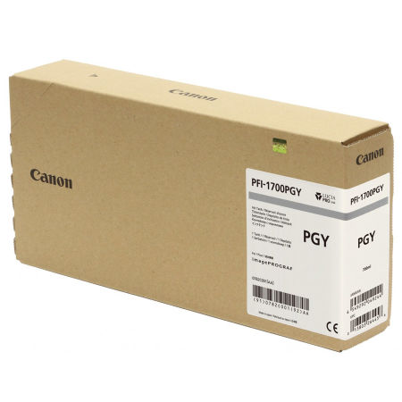 Canon PFI-1700PGY/0782C001 Foto Gri Orjinal Kartuş - 1