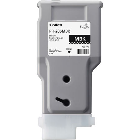 Canon PFI-206MBK/5302B001 Mat Siyah Orijinal Kartuş - 1