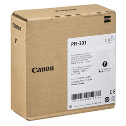 Canon PFI-301BK/1486B001 Siyah Orjinal Kartuş - Canon