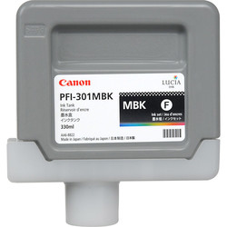 Canon PFI-301MBK/1485B001 Mat Siyah Orjinal Kartuş - 2