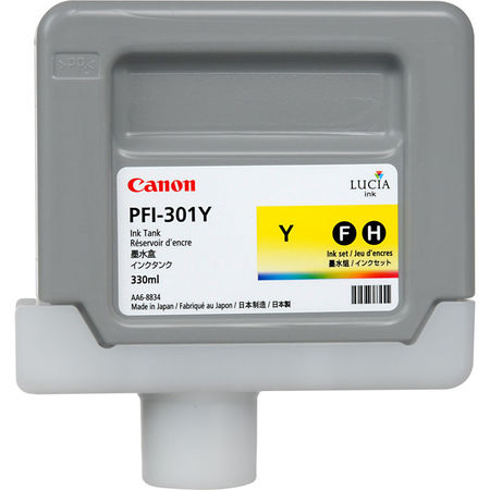 Canon PFI-301Y/1489B001 Sarı Orjinal Kartuş - 2