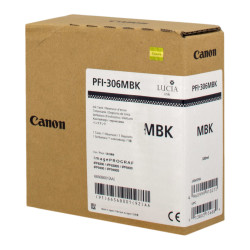 Canon PFI-306MBK/6656B001 Mat Siyah Orjinal Kartuş - Canon