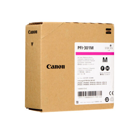 Canon PFI-307M- 9813B001 Kırmızı Orijinal Kartuş - iPF830 - iPF840 - 1