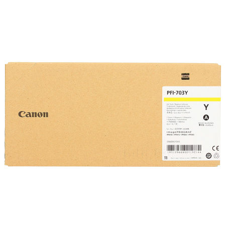 Canon PFI-703Y/2966B001 Sarı Orjinal Kartuş - 1