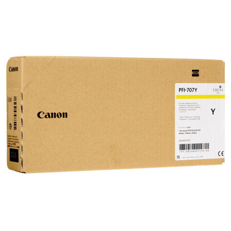 Canon PFI-707Y/9824B001 Sarı Orjinal Kartuş - 1