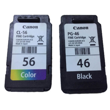 Canon PG-46-CL-56/9059B003 Siyah ve Renkli Kartuşlu Avantajlı Fotoğraf Paketi - 2