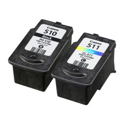 Canon PG-510/CL-511/2970B010 + 50 Original Cartridges with Photo Paper Advantage Pack - 2
