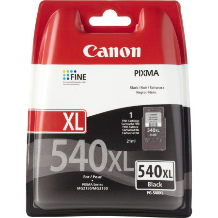 Canon PG-540XL/5222B004 Siyah Orjinal Kartuş Yüksek Kapasiteli - 1