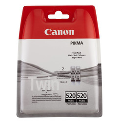 Canon PGI-520/2932B012 Siyah Orjinal Kartuş İkili Paket - Canon