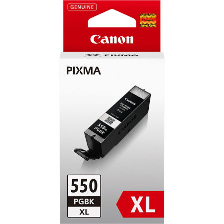 Canon PGI-550XL/6431B001 Siyah Orjinal Kartuş Yüksek Kapasiteli - 1