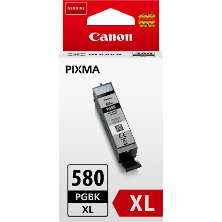 Canon PGI-580XL/2024C001 Siyah Orjinal Kartuş Yüksek Kapasiteli - 1