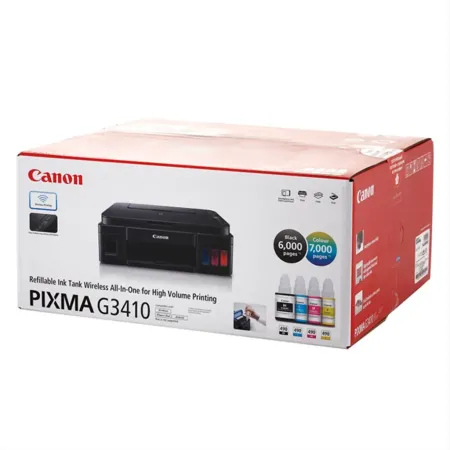 Canon PIXMA G3410-2315C009 Çok Fonksiyonlu Tanklı Yazıcı - 5