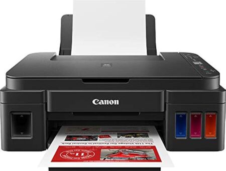 Canon Pixma G3410 Wifi Multifunction Printer Ink +1 Black - 4