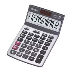 Casio AX-120ST Oynar Başlıklı Gri Masaüstü Hesap Makinesi - CASIO