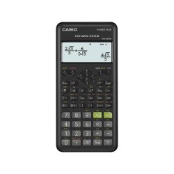 Casio FX-82ES Plus 2. Versiyon Siyah 252 Fonksiyonlu Bilimsel Hesap Makinesi - CASIO