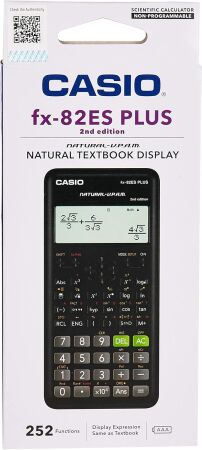 Casio FX-82ES Plus 2. Versiyon Siyah 252 Fonksiyonlu Bilimsel Hesap Makinesi - 4