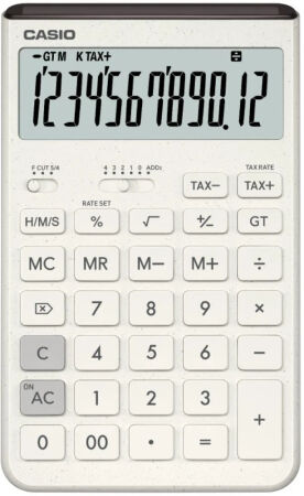 Casio JT-200T-WE Beyaz Masaüstü Hesap Makinesi - 1