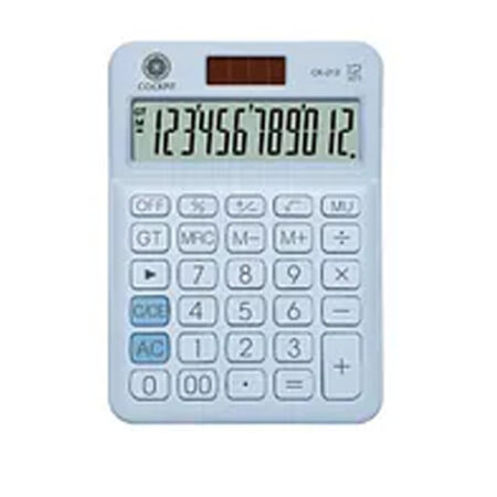 Casio MJ-120D Plus Açık Mavi Masaüstü Hesap Makinesi - 1