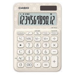 Casio MS-20UC-JWE Beyaz Desenli Masaüstü Hesap Makinesi - 2