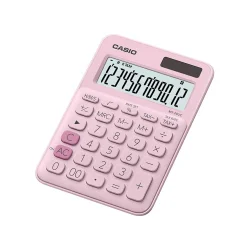 Casio MS 20UC PK Açık Pembe Masaüstü Hesap Makinesi - Casio