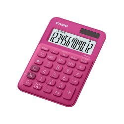 Casio MS-20UC-RD Pembe Masaüstü Hesap Makinesi - CASIO