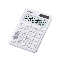 Casio MS-20UC-WE Beyaz Masaüstü Hesap Makinesi - CASIO