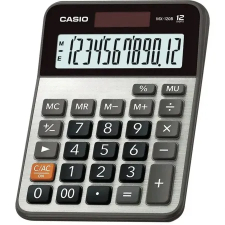 Casio MX-120B Siyah Masaüstü Hesap Makinesi - 1