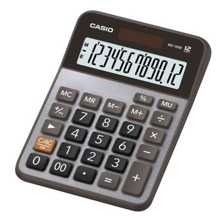 Casio MX-120B Siyah Masaüstü Hesap Makinesi - 2