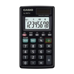 Casio SL-797TV-BK Cep Tipi Hesap Makinesi - CASIO