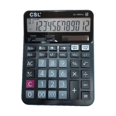 CSL DJ-120D Plus 12 Haneli Masaüstü Hesap Makinesi - 1