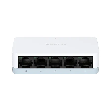 D-Link DES-1005C/E 5 Port 10/100 Mbps Ethernet Switch Plastik Kasa - 3