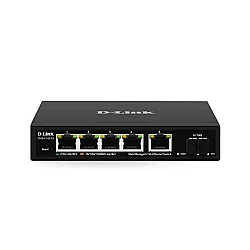 D-Link DMS-F106TS 5 Port 10G/2.5G Multi-Gigabit SFP ve Ağ Switchi - D-LİNK