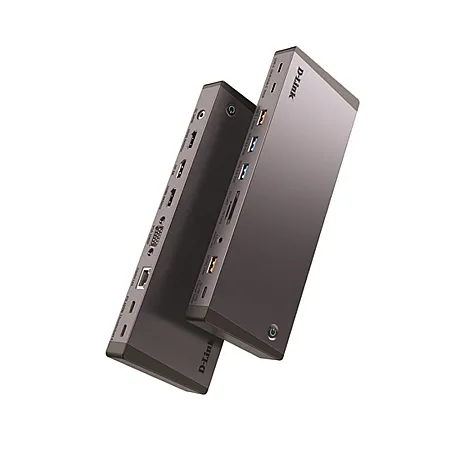D-Link DUB-C118 18’i 1 Arada Thunderbolt 4 Docking Station Çift HDMI 4K 60 Hz 40 Gbps - 1