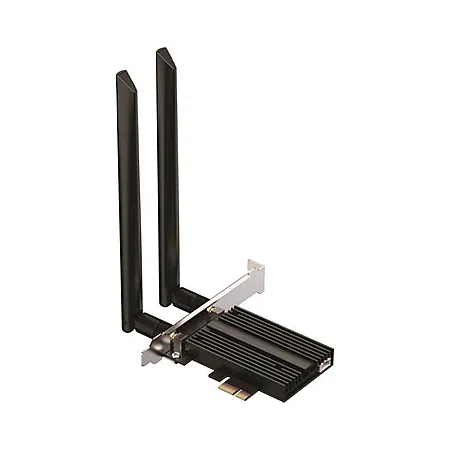 D-Link DWA-X586E AX5400 Wi-Fi 6E Bluetooth 5.2 PCI Express Kablosuz Adaptör - 1