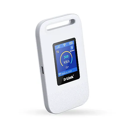 D-Link DWR-932M 4G LTE 3000 mAh Bataryalı Renkli Ekranlı Mobil Wi-Fi Router - 2