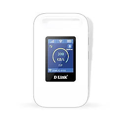 D-Link DWR-932M 4G LTE 3000 mAh Bataryalı Renkli Ekranlı Mobil Wi-Fi Router - D-LİNK