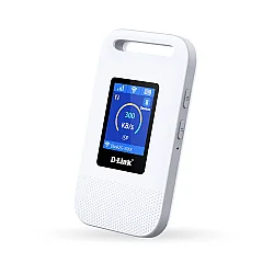 D-Link DWR-932M 4G LTE 3000 mAh Bataryalı Renkli Ekranlı Mobil Wi-Fi Router - 4