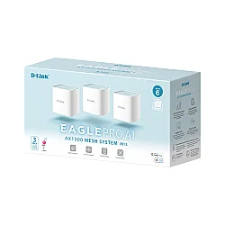 D-Link M15 AX1500 Wi-Fi 6 Mesh Router Sistemi 3’lü Paket - 3