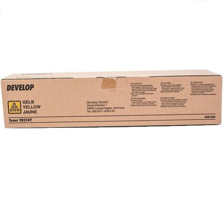 Develop TN-214/A0D72D3 Yellow Original Photocopy Toner - 2